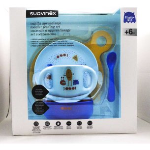 VAJILLA INFANTIL NIÑ0 6M SUAVINEX 2