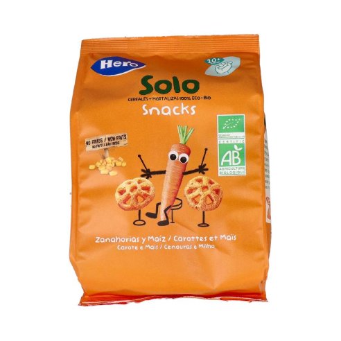 HERO SOLO SNACK DE ZANAHORIA 1 ENVASE 40 G