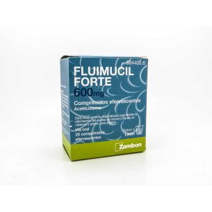 FLUIMUCIL FORTE 600 MG 20 COMPRIMIDOS EFERVESCEN 2