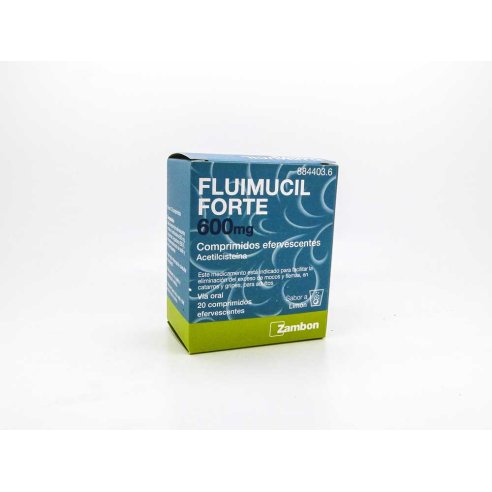 FLUIMUCIL FORTE 600 MG 20 COMPRIMIDOS EFERVESCEN