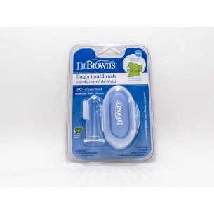 CEPILLO DIENTES BEBE DR BROWN´S NATURAL FLOW AZU 2