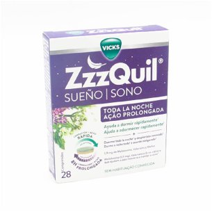ZZZQUIL SUEÑO TODA LA NOCHE 28 COMPRIMIDOS