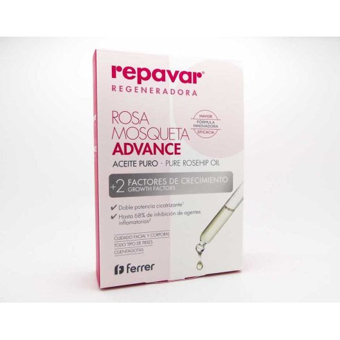 REPAVAR REGENERADORA  ACEITE PURO ROSA MOSQUETA