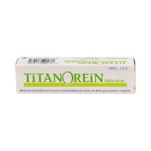 TITANOREIN LIDOCAINA CREMA RECTAL 1 TUBO 20 g