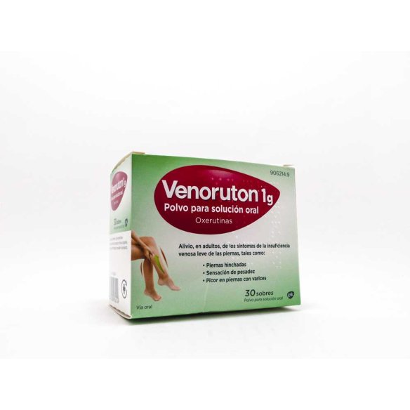 VENORUTON OXERUTINAS 1 g 30 SOBRES POLVO PARA SO