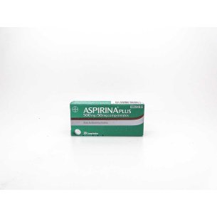 ASPIRINA PLUS 500 MG/50 MG 20 COMPRIMIDOS 2
