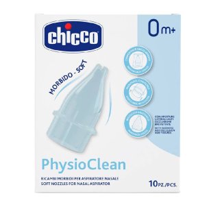 CHICCO PHYSIO CLEAN ASPIRADOR NASAL RECAMBIOS 10