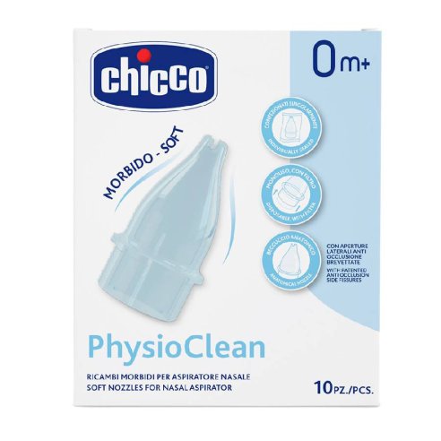 CHICCO PHYSIO CLEAN ASPIRADOR NASAL RECAMBIOS 10