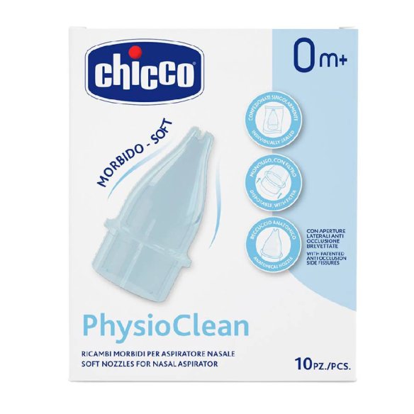 CHICCO PHYSIO CLEAN ASPIRADOR NASAL RECAMBIOS 10