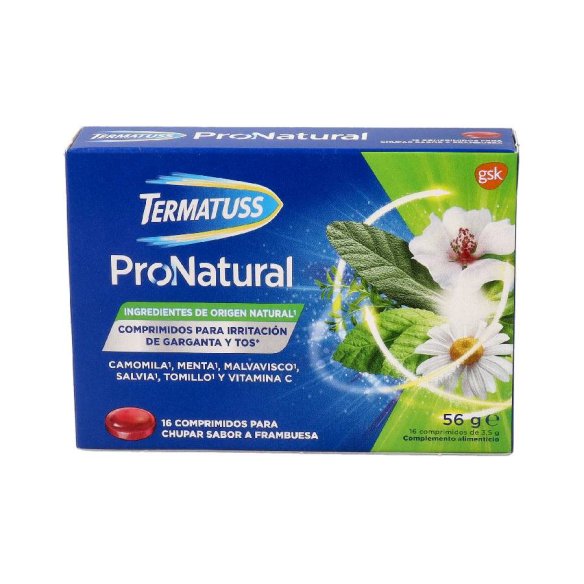 TERMATUSS PRONATURAL 16 COMPRIMIDOS CHUPAR