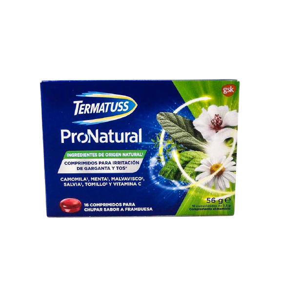 TERMATUSS PRONATURAL 16 COMPRIMIDOS CHUPAR