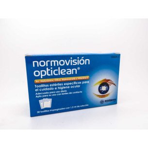 NORMOVISION OPTICLEAN 30 TOALLITAS 2