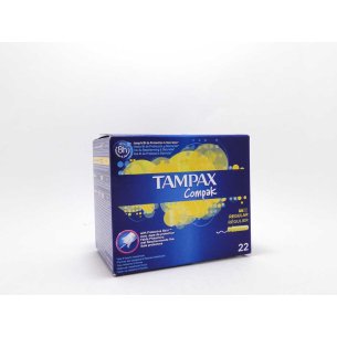 TAMPAX  COMPAK REGULAR  22U 2