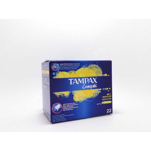 TAMPAX  COMPAK REGULAR  22U