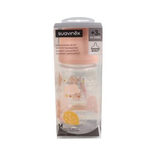 SUAVINEX BIBERON TETINA ANATOMICA SILICONA 270ml