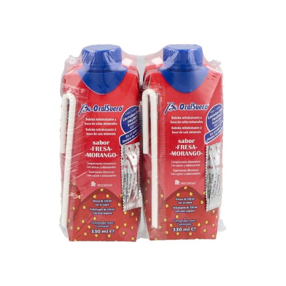 BIORALSUERO PACK 2X200ML FRESA