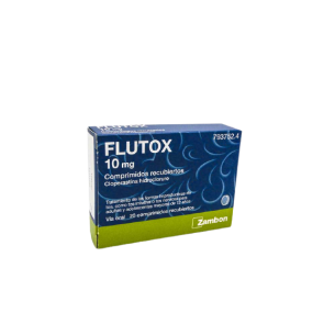 FLUTOX 10 MG 20 COMPRIMIDOS RECUBIERTOS 2
