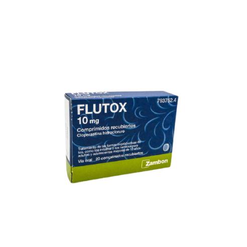 FLUTOX 10 MG 20 COMPRIMIDOS RECUBIERTOS