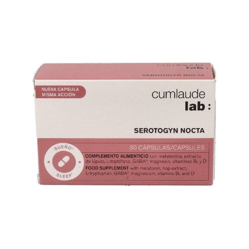 SEROTOGYN NOCTA 30 CAPSULAS CUMLAUDE