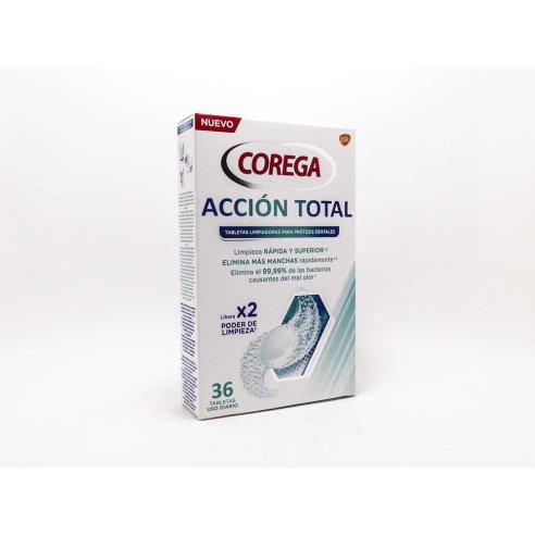 COREGA ACCION TOTAL LIMPIADOR LIMPIEZA PROTESIS