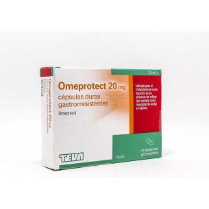 OMEPROTECT 20 MG 14 CAPSULAS GASTRORRESISTENTES 2