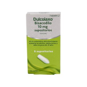 DULCOLAXO BISACODILO 10 MG 6 SUPOSITORIOS