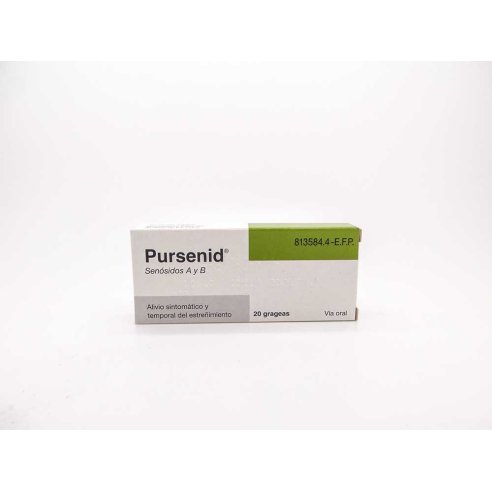 PURSENID 12 mg 20 COMPRIMIDOS RECUBIERTOS