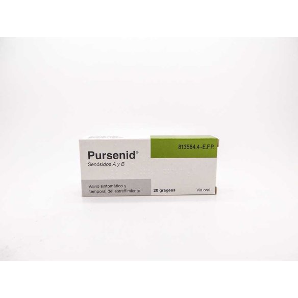 PURSENID 12 mg 20 COMPRIMIDOS RECUBIERTOS