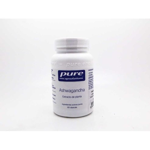 PURE ASHWAGANDHA 60 CAPSULAS