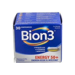 BION3 ENERGY 50 30 COMPRIMIDOS