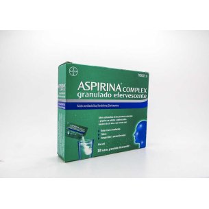 ASPIRINA COMPLEX 10 SOBRES GRANULADO EFERVESCENT 2