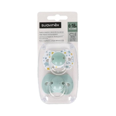 CHUPETE SILICONA FISIOLOGICO SUAVINEX 6-18 M...
