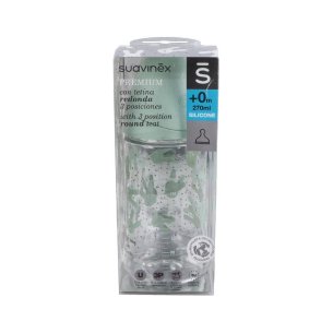 BIBERON PP BOCA ANCHA T SILICONA SUAVINEX PREMIU