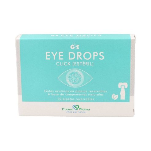 GSE EYE DROPS CLICK 10 PIPETAS RECERRABLES 0,5 M