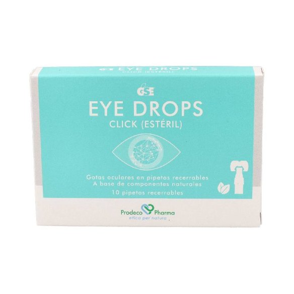 GSE EYE DROPS CLICK 10 PIPETAS RECERRABLES 0,5 M