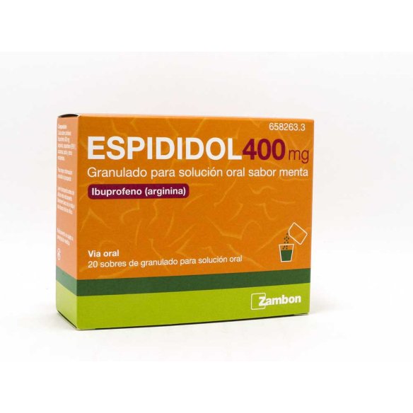 ESPIDIDOL 400 mg 20 SOBRES GRANULADO PARA SOLUCI