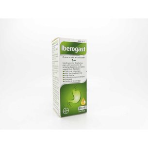 IBEROGAST GOTAS ORALES EN SOLUCION 1 FRASCO 50 M 2