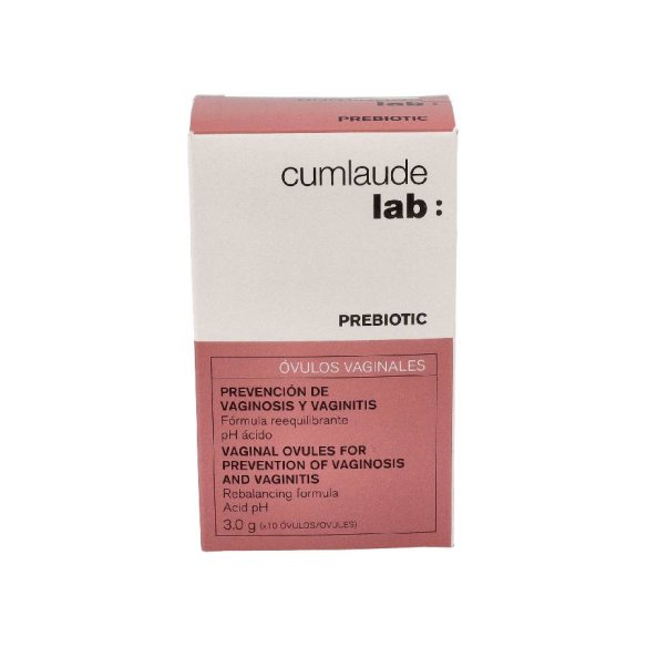 CUMLAUDE PREBIOTIC 10 OVULOS VAGINALES