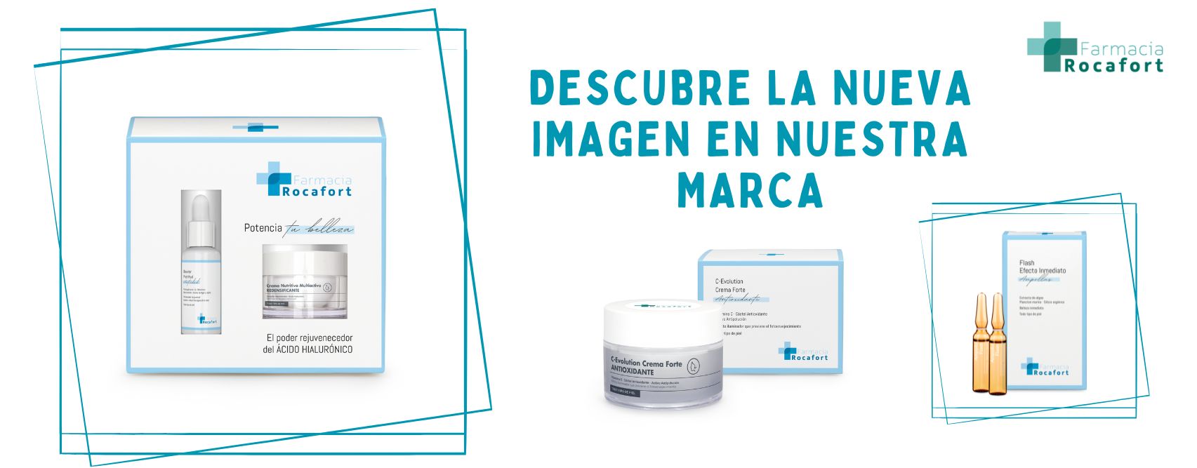Nueva imagen de marca propia Farmacia Rocafort